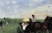 Edgar Degas Racetrack oil painting artist